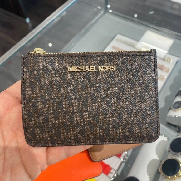Michael Kors Coin Pouch ID Card Case Wallet 35F8GTVP1B - Picture 1 of 7